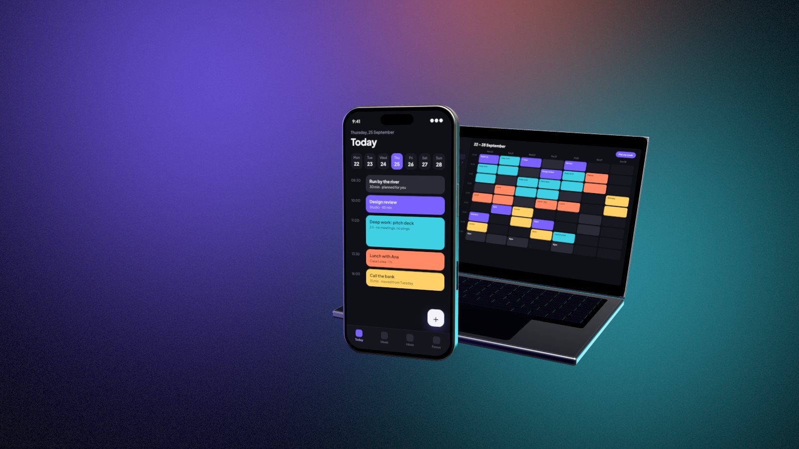 App — Móvil y portátil
