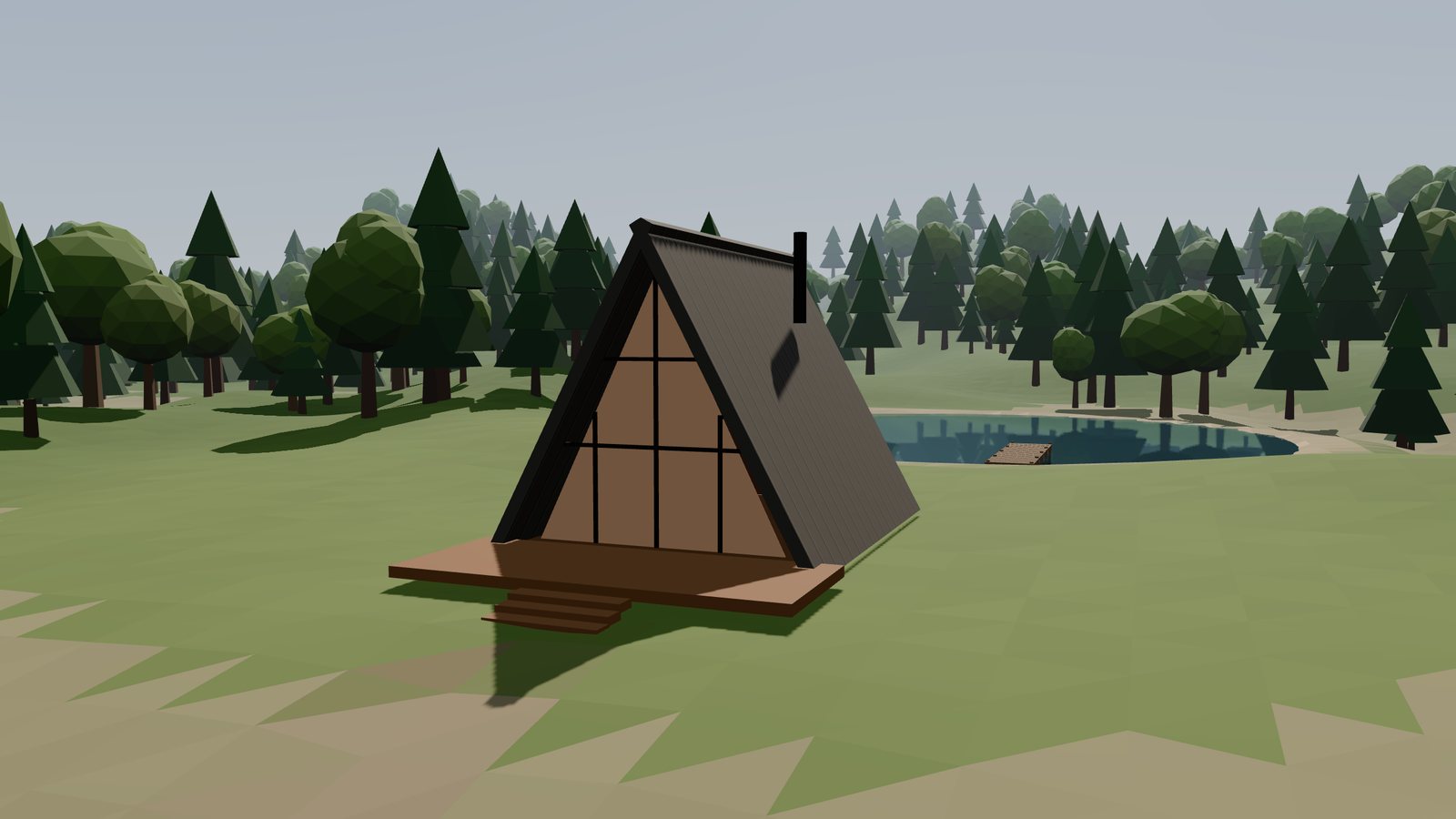 Forest — The cabin